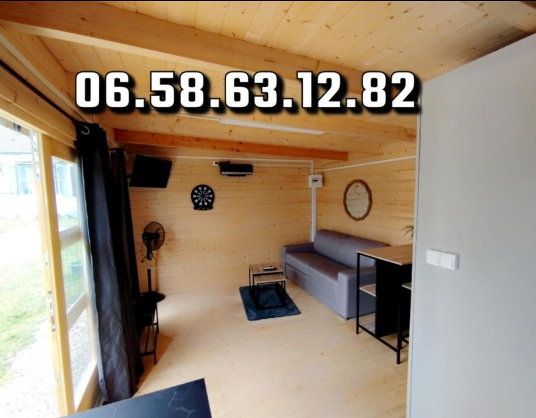 Tiny House Toute Equipee Avec Jardin Saint-Florent-sur-Cher Exteriér fotografie